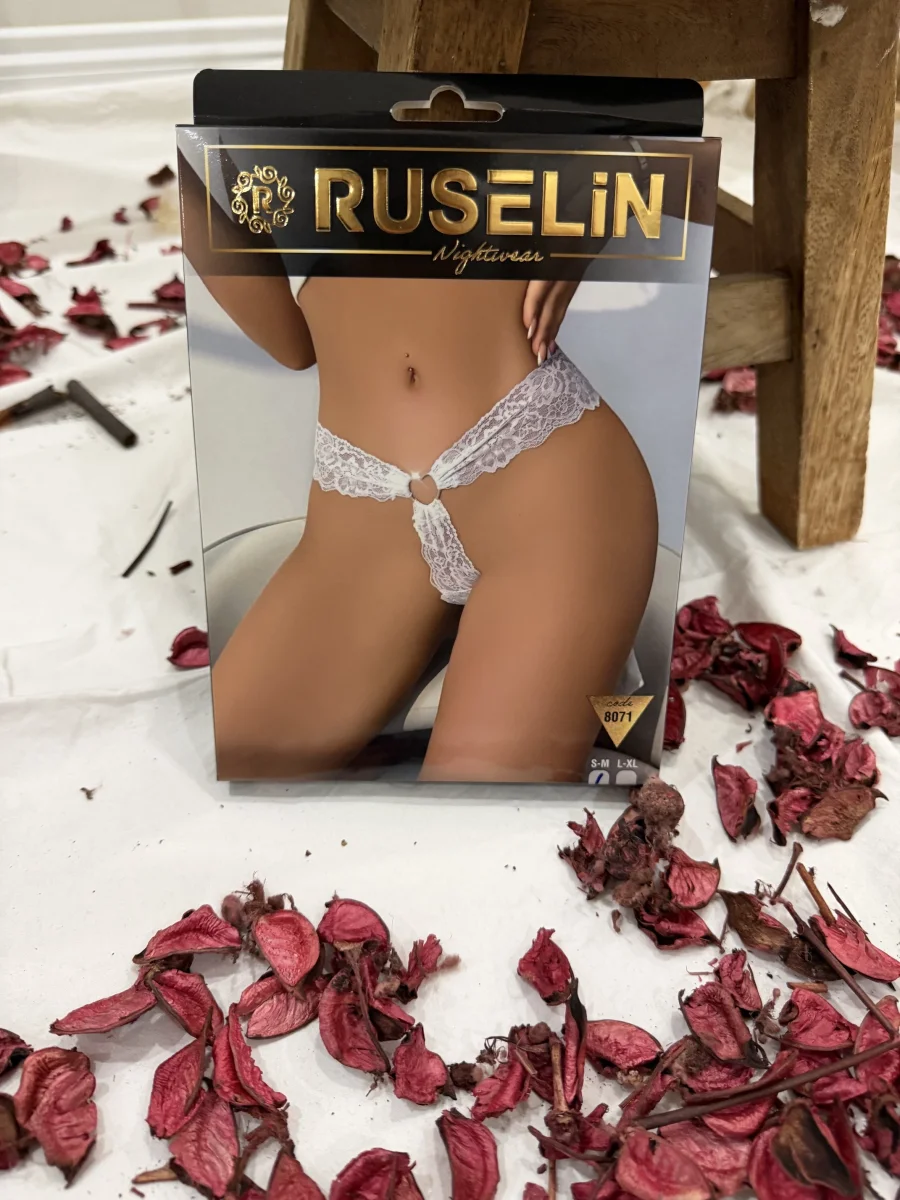 RUSELİN BEYAZ TANGA