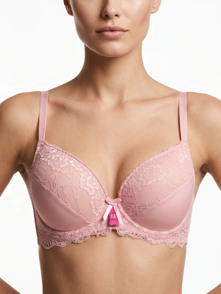 F.K C CUP ŞEKER PEMBE DESTEKSİZ SÜTYEN