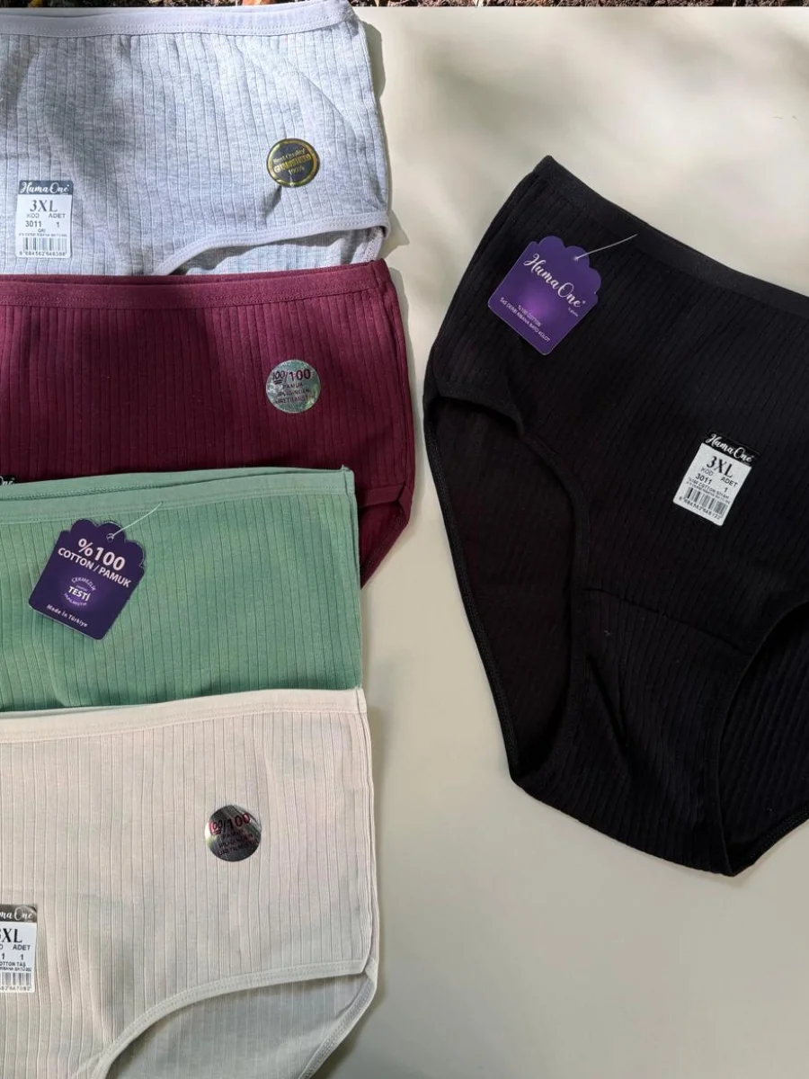 5 ADET 100&100 PAMUKLU KÜLOT ( 400 TL )